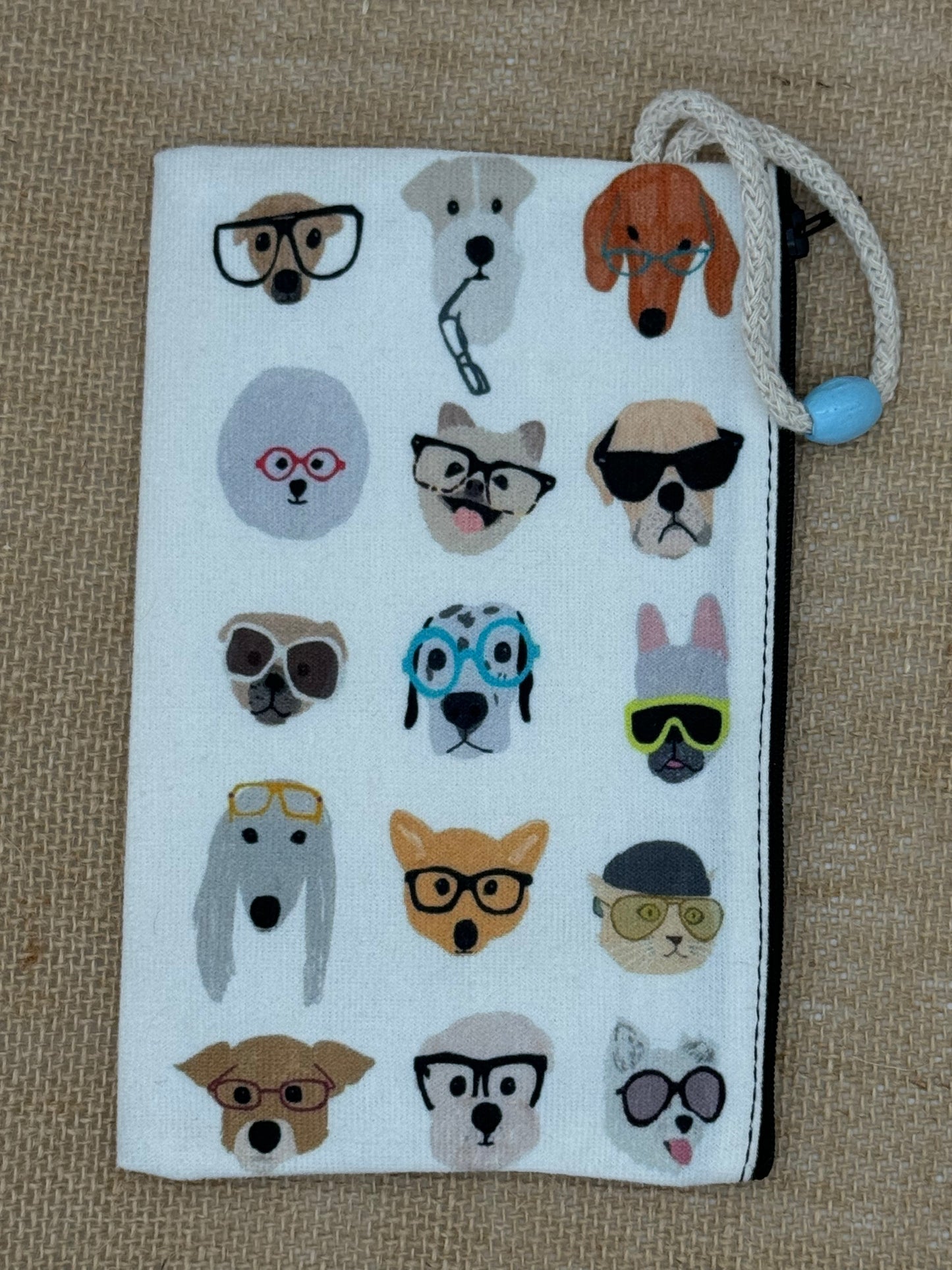 Multiple Dog Faces | Accessory Bag