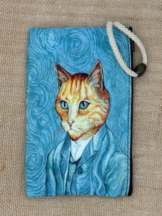 Cat Van Gogh | Accessory Bag