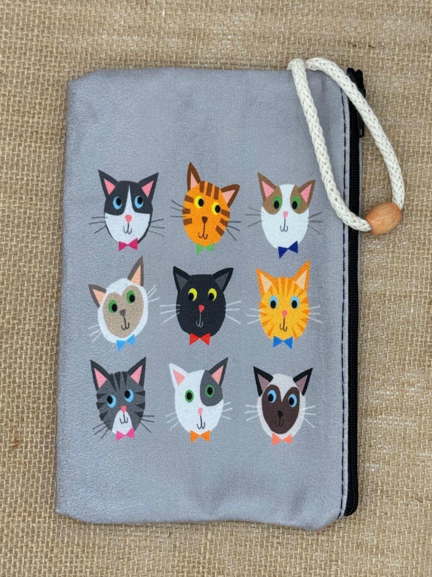 Multiple Cat Face | Accessory Bag