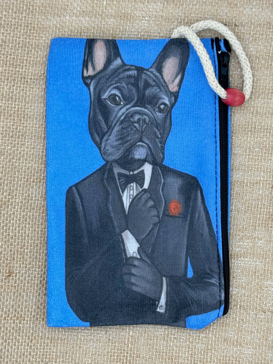 Dog in Tuxedo | Accessory Bag