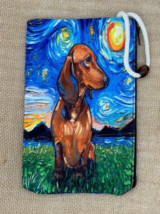 Dog Starry Night | Accessory Bag